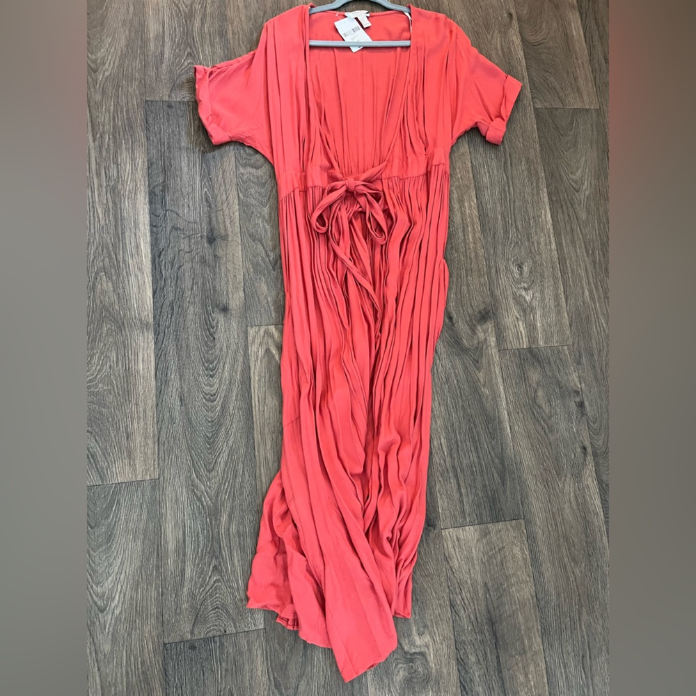 Forever 21 Pink Sleeveless Sundress Maxi